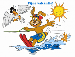 Vakantie Jeugdwerk Oostelbeers wenst je een fijne vakantie